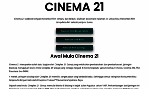 Cinema21.org thumbnail