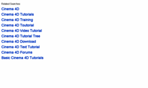 Cinema4dtutorials.com thumbnail