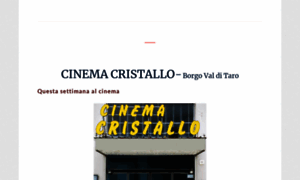 Cinemacristalloborgotaro.it thumbnail