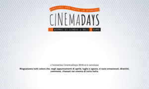 Cinemadays.beniculturali.it thumbnail