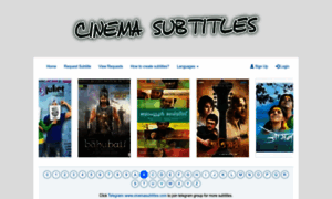 Cinemasubtitles.in thumbnail