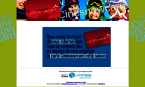 Cinesnowcard.com thumbnail