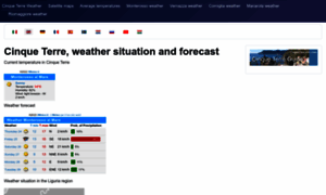Cinqueterreweather.com thumbnail