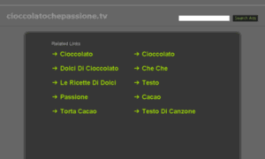 Cioccolatochepassione.tv thumbnail