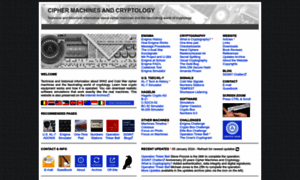 Ciphermachinesandcryptology.com thumbnail