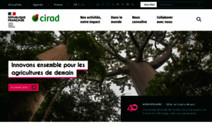Cirad.fr thumbnail