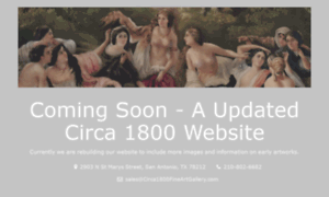 Circa1800fineartgallery.com thumbnail