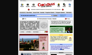 Circadian.org thumbnail