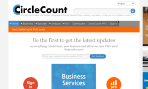 Circlecount.com thumbnail