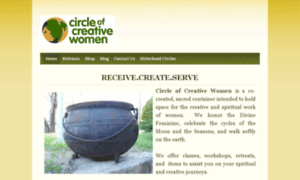 Circleofcreativewomen.com thumbnail