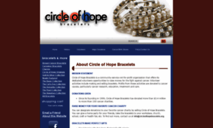 Circleofhopebracelets.org thumbnail