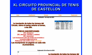 Circuitoteniscastellon.com thumbnail