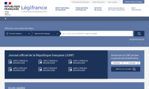 Circulaires.legifrance.gouv.fr thumbnail