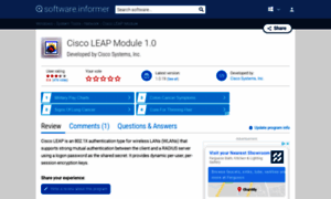 Cisco-leap-module.software.informer.com thumbnail