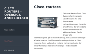 Cisco-routere.dk thumbnail