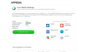 Cisco-webex-meetings.appedia.net thumbnail