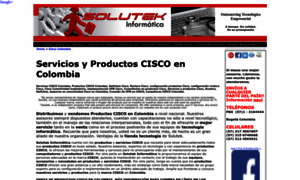 Cisco.solutekcolombia.com thumbnail