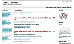 Ciscodreamer.blogspot.com thumbnail