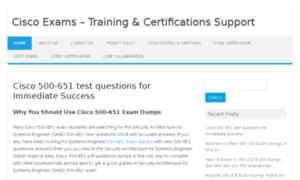 Ciscoexams.org thumbnail