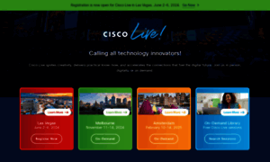 Ciscolive.com thumbnail