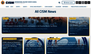 Cism-milsport.org thumbnail