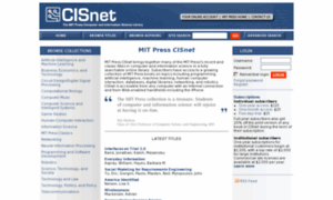 Cisnet.mit.edu thumbnail