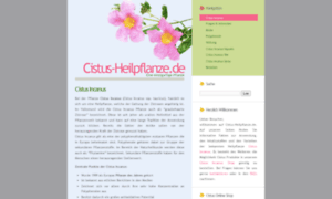 Cistus-heilpflanze.de thumbnail