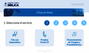 Citas-clinicabiblica.com thumbnail