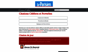 Citation-celebre.leparisien.fr thumbnail