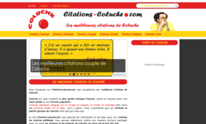 Citations-coluche.com thumbnail