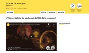 Citedelamusique.ch thumbnail