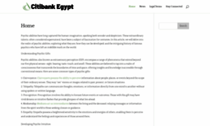 Citibankegypt.com thumbnail