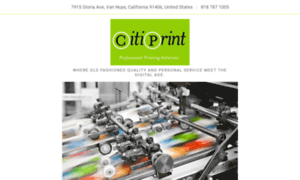 Citiprint.com thumbnail