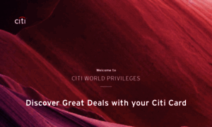 Citiworldprivileges.com thumbnail
