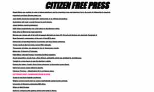 Citizenfreepress.com thumbnail