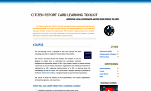 Citizenreportcard.com thumbnail