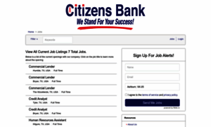 Citizensbanktx.applicantpool.com thumbnail