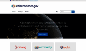 Citizenscience.gov thumbnail