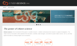 Citizenscienceassociation.org thumbnail