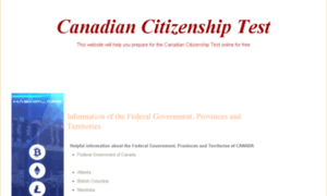 Citizenshiptest-canada.com thumbnail