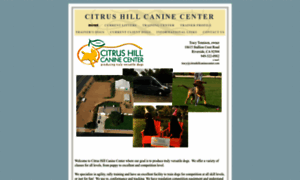 Citrushillcaninecenter.com thumbnail