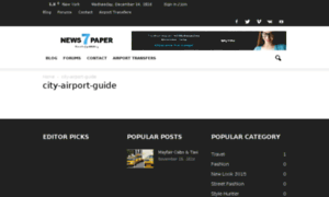 City-airport-guide.co.uk thumbnail