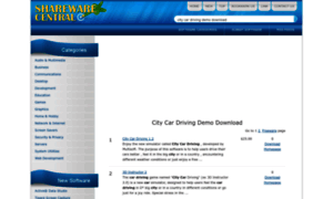 City-car-driving-demo-download.sharewarecentral.com thumbnail