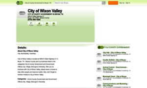 City-of-wixon-valley.hub.biz thumbnail