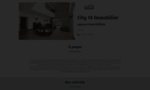 City15immobilier.site-solocal.com thumbnail