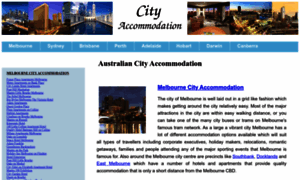 Cityaccommodation.com.au thumbnail