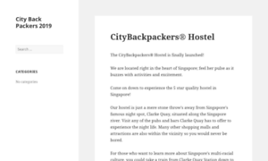 Citybackpackers.com.sg thumbnail