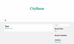 Citybazar.org thumbnail
