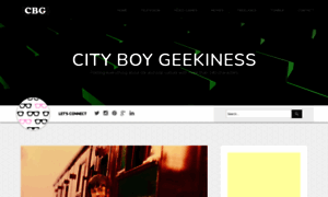 Cityboygeekiness.com thumbnail