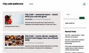 Citycafebaltimore.com thumbnail